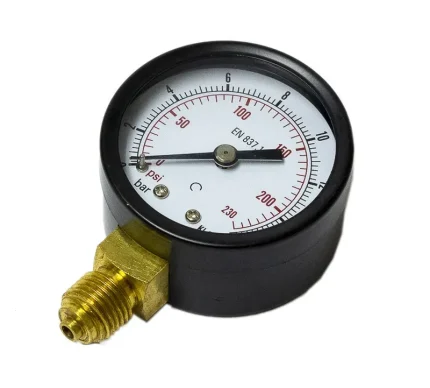 Manómetro de medición de presión de 0-16 bar 1/4" Extintor