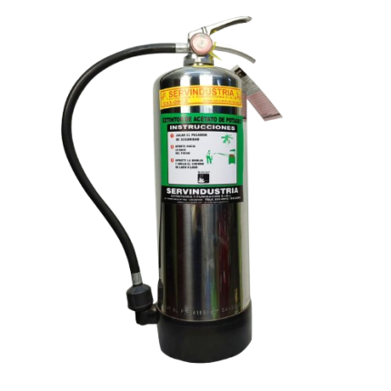 Extintor Acetato de Potasio 20lb