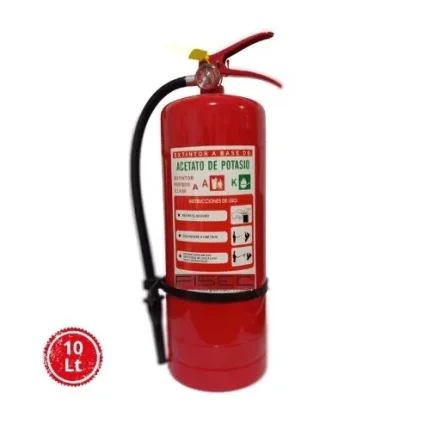 EXTINTOR ACETATO DE POTASIO K 10 LT