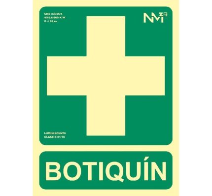 Señal Botiquín PVC